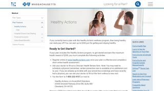 Healthy Actions | Welcome to Blue Cross Blue Shield of Massachusetts