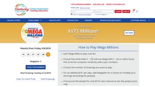 Mega Millions | KY Lottery