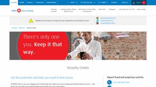 Security Center | About us | BMO Harris Bank