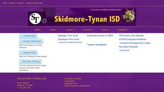 Employees - Skidmore-Tynan Independent School District