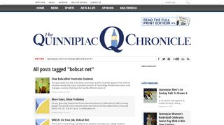 bobcat net | The Quinnipiac Chronicle