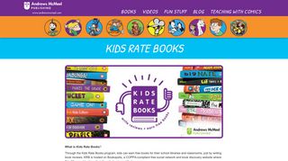 Kids Rate Books - AMP! Comics for Kids