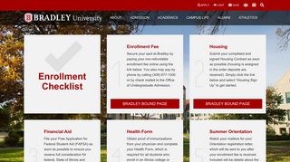 Accept your Admission Offer - Bradley University