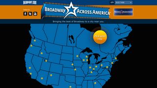 Broadway Across America - Welcome!