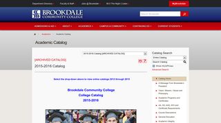 Student Email and WebAdvisor - Brookdale Community College ...