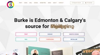 Burke Group | Edmonton Printer - Print, Signs, Mail & Design