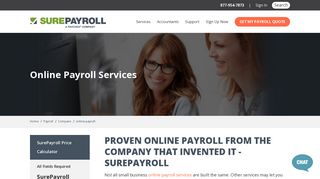 Online Payroll Services for Small Business - SurePayroll