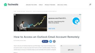 How to Access an Outlook Email Account Remotely | Techwalla.com