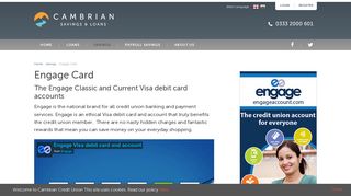 Engage Card - Cambrian Credit Union