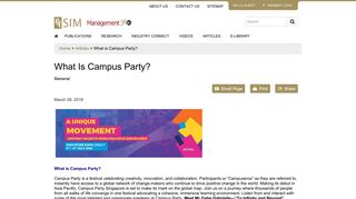 What is Campus Party?