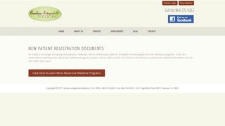 Patient Registration | Carolina Integrative Medicine