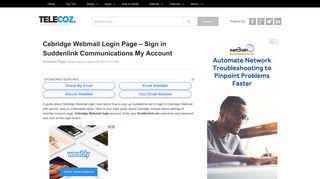Cebridge Webmail Login – Sign in Suddenlink My Account - TeleCoz