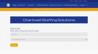 Employer Panel - Chartwell Staffing Solutions CA, GA, IL, NV, NJ, NY ...