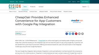 CheapOair Provides Enhanced Convenience for App Customers with ...