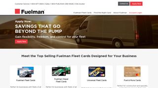 Fuelman Fuel Cards - Fleet Gasoline Cards | Fuelman