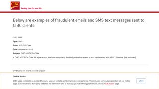 Email Fraud Examples | CIBC - CIBC.com