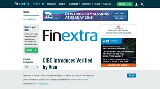 CIBC introduces Verified by Visa - Finextra Research