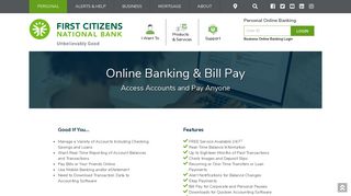 citizens bank online account