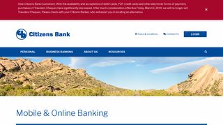 Mobile & Online Banking | Citizens Bank