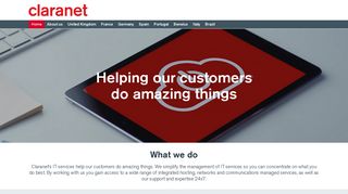 Claranet COM: Managed Hosting, Managed Networks and Cloud ...
