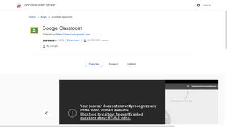 Google Classroom - Google Chrome