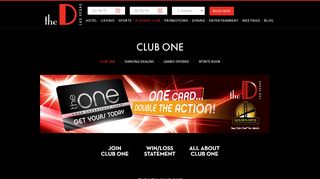 Club One - The D Hotel - the D Las Vegas