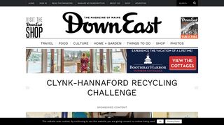 CLYNK-Hannaford Recycling Challenge 2018 - Down East Magazine