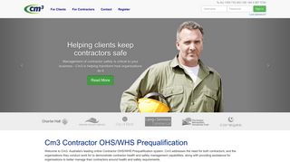 Cm3 Contractor OHS/WHS Prequalification Management