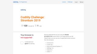 current challenge - Codility