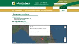 Convenient Locations | Columbia Bank