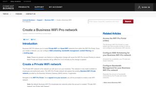 Create a Business WiFi Pro network | Comcast Business