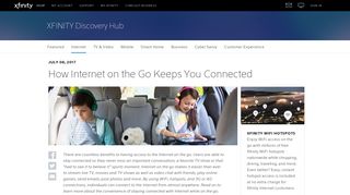 Internet on the Go - Xfinity