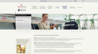 Frequently asked questions for Concur® Travel login and online ...
