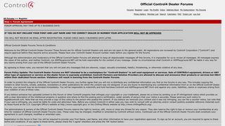 Official Control4 Dealer Forums