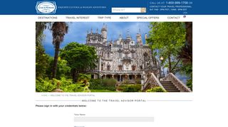 Welcome to the Travel Advisor Portal - Luxury Travel | Cox & Kings ...