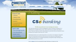 CSE Credit Union - e-Banking