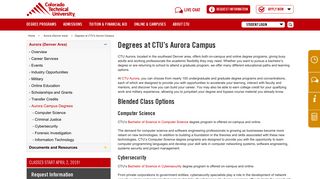 College Classes in Denver | CTU Aurora Degrees
