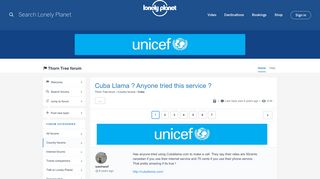 Cuba Llama ? Anyone tried this service ? | Cuba - Lonely Planet ...