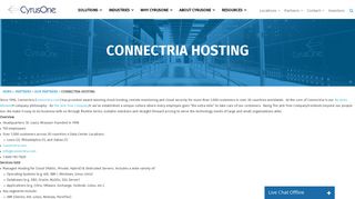 Connectria Hosting - CyrusOne