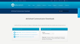 d6 School Communicator Download | d6 education - d6 group
