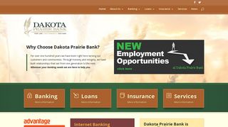 Dakota Prairie Bank | Your Land. Your Community. Your Bank.