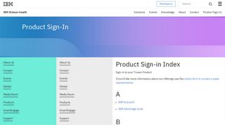 Login | Product | Product Sign | Sign - Truven Health Analytics
