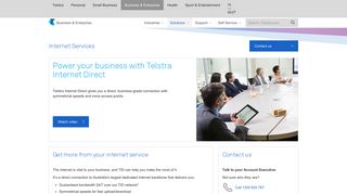 Internet services - Telstra Internet Direct