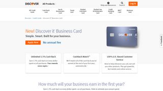 Discover it Business Card | Discover