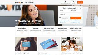 Discover - Card Services, Banking & Loans