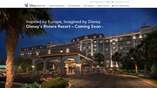 Disney Vacation Club: Disney Vacation Ownership & Flexible ...