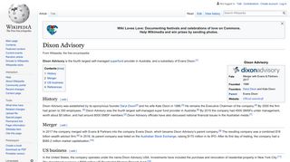 Dixon Advisory - Wikipedia
