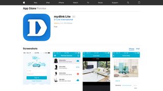 mydlink Lite on the App Store - iTunes - Apple