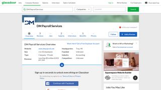 Working at DM Payroll Services | Glassdoor