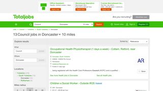Council Jobs in Doncaster | Council Job Vacancies Doncaster - totaljobs